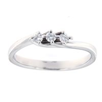 Anello Fanton Gioielli Donna TRILOGY in Oro Diamante 0.15 Ct FLT5PBROB - FLT5PBROB